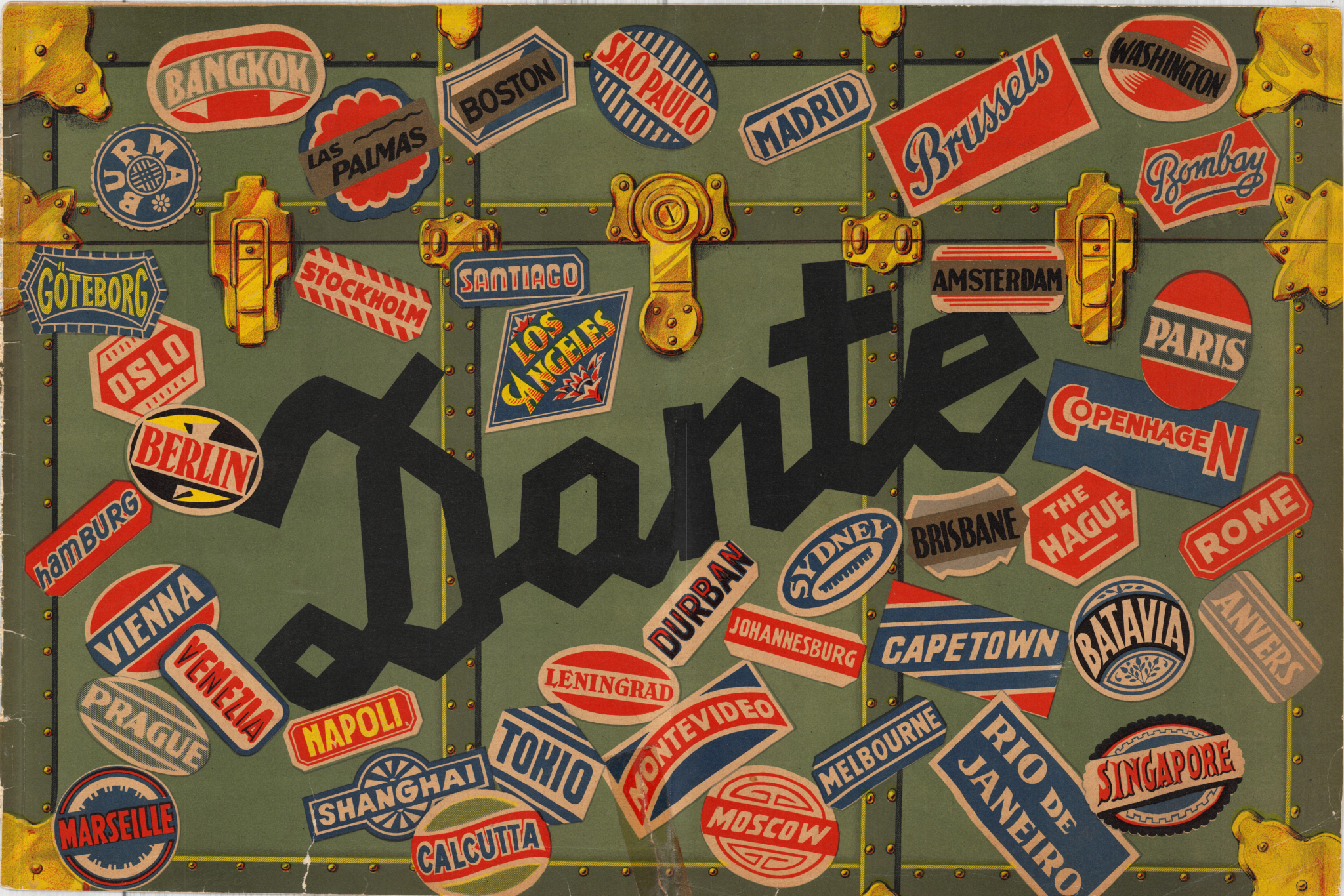 Dante 35th Year Book - Front Cover